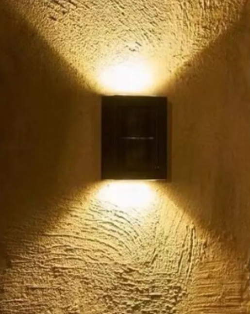 Solar LED Outdoor Wall Lamp, Modern Energy-Efficient Garden Light